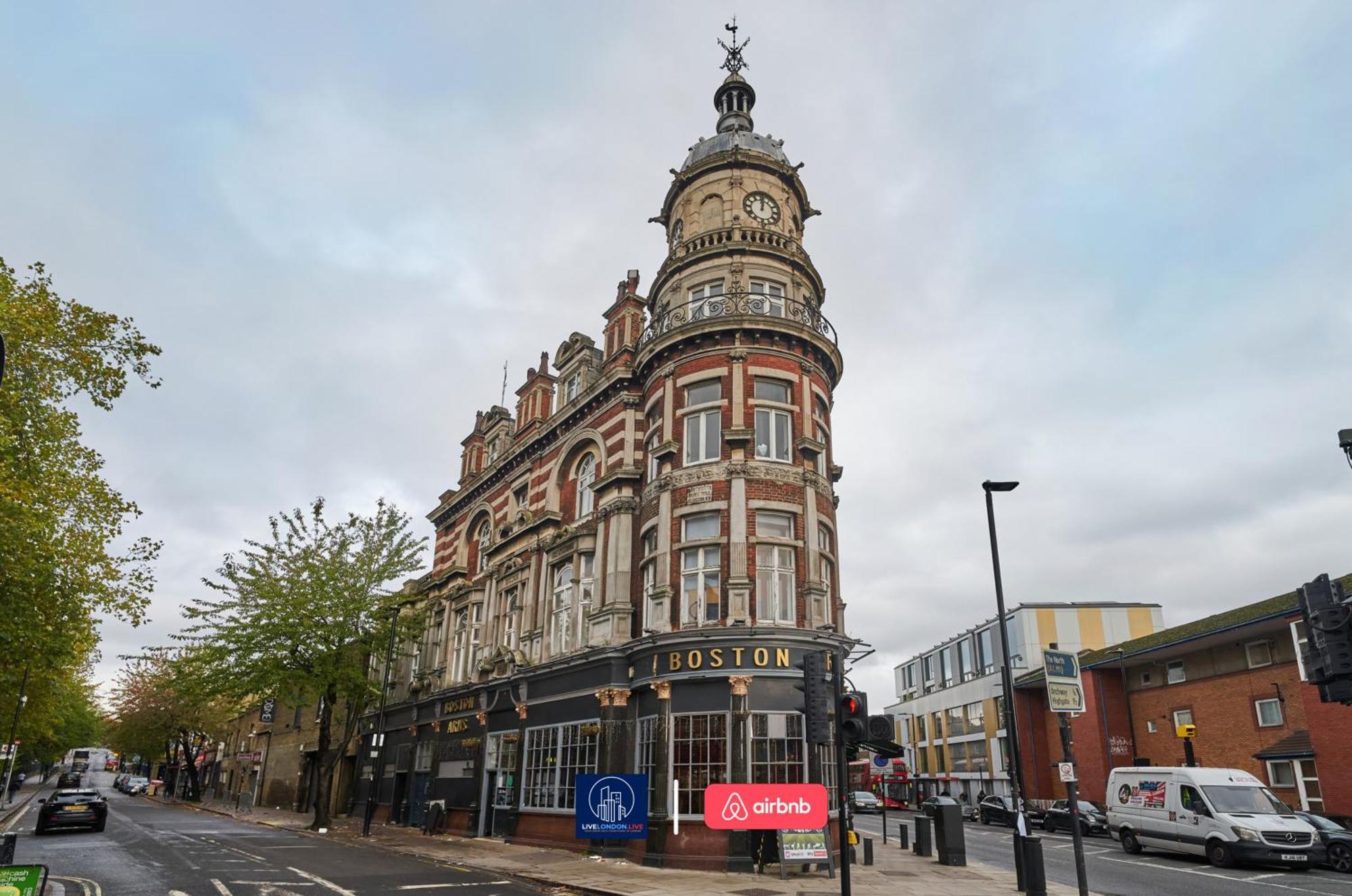 Last-Minute Specials L Sleeps Up To 4 Guests L One-Bedroom Apartment With King Bed And High Ceilings Near Camden By Live London Short Lets & Serviced Accommodation Dış mekan fotoğraf