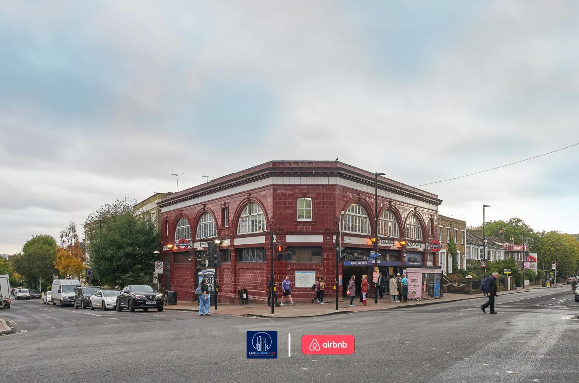 Last-Minute Specials L Sleeps Up To 4 Guests L One-Bedroom Apartment With King Bed And High Ceilings Near Camden By Live London Short Lets & Serviced Accommodation Dış mekan fotoğraf