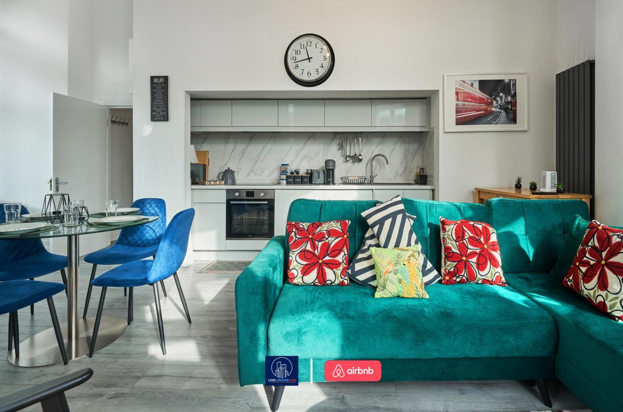 Last-Minute Specials L Sleeps Up To 4 Guests L One-Bedroom Apartment With King Bed And High Ceilings Near Camden By Live London Short Lets & Serviced Accommodation Dış mekan fotoğraf