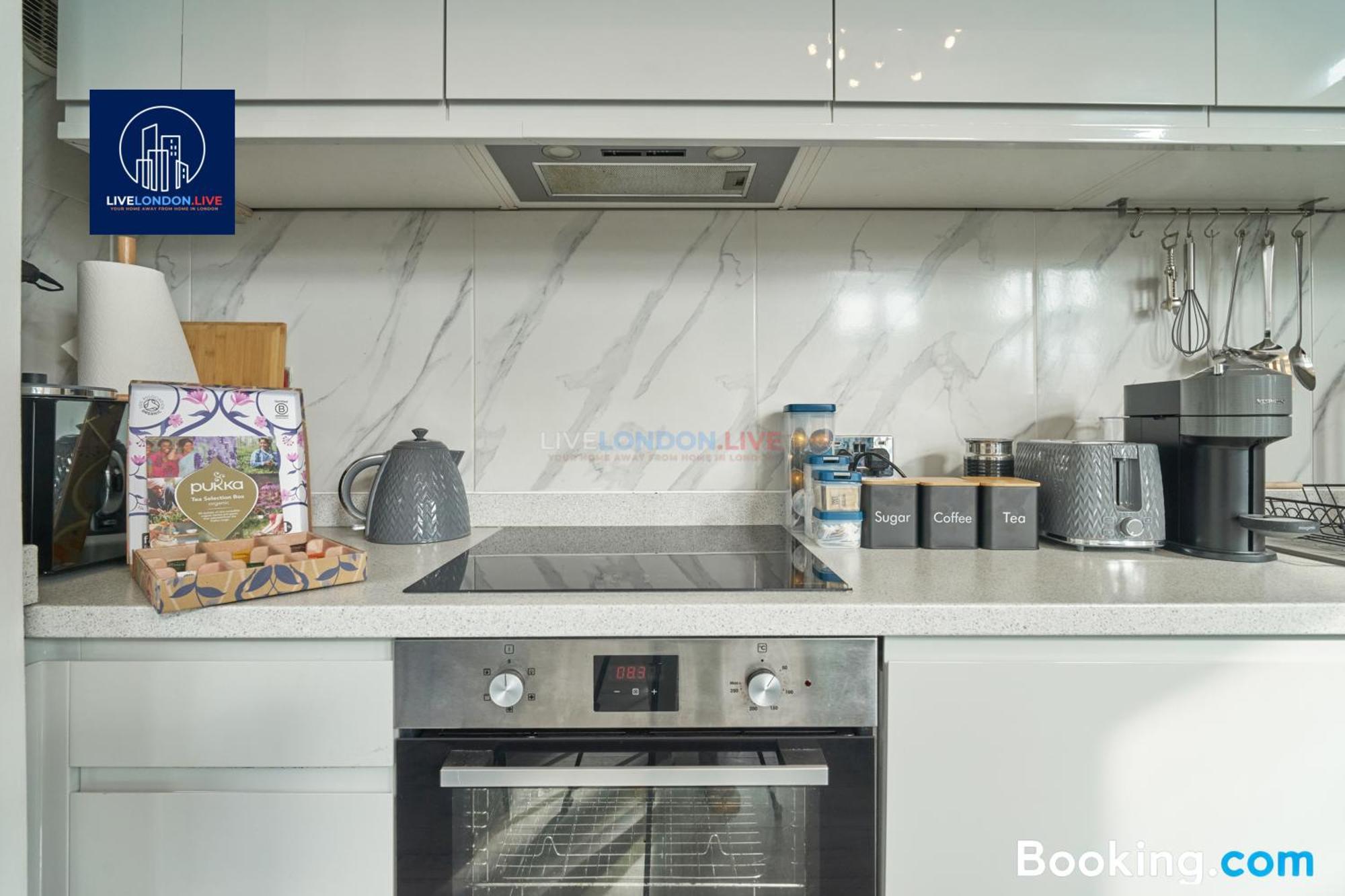 Last-Minute Specials L Sleeps Up To 4 Guests L One-Bedroom Apartment With King Bed And High Ceilings Near Camden By Live London Short Lets & Serviced Accommodation Dış mekan fotoğraf